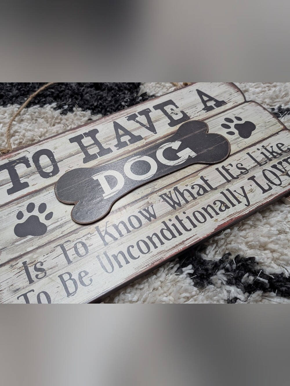 Dog Love Sign